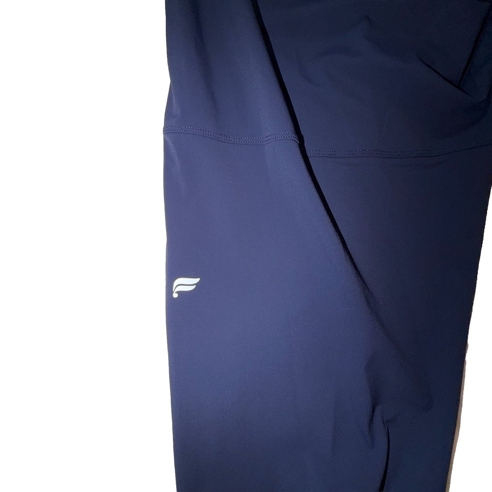 Fabletics One Joggers Women's Size XL Navy Blue Drawstring Waist Tapered Leg - Picture 5 of 5